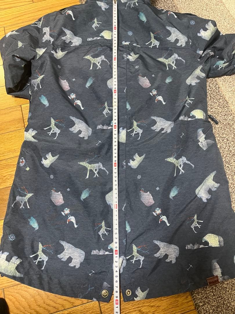 スノボ　ウェア　ロキシー　ジャケット　パンツ　エスケープ　上下セット　アニマル