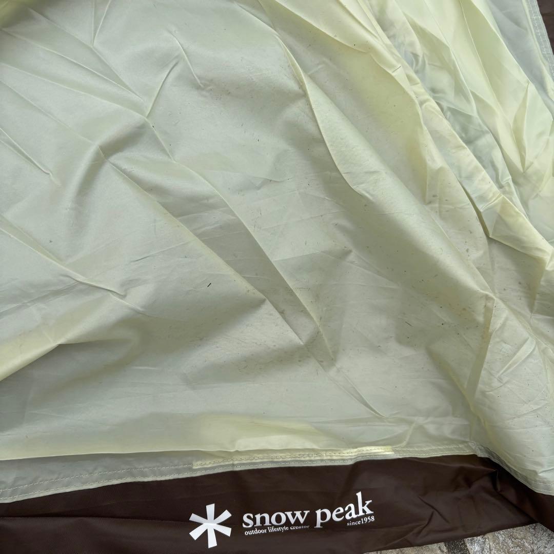 スノーピーク peak テント エントリー2ルーム エルフィールド