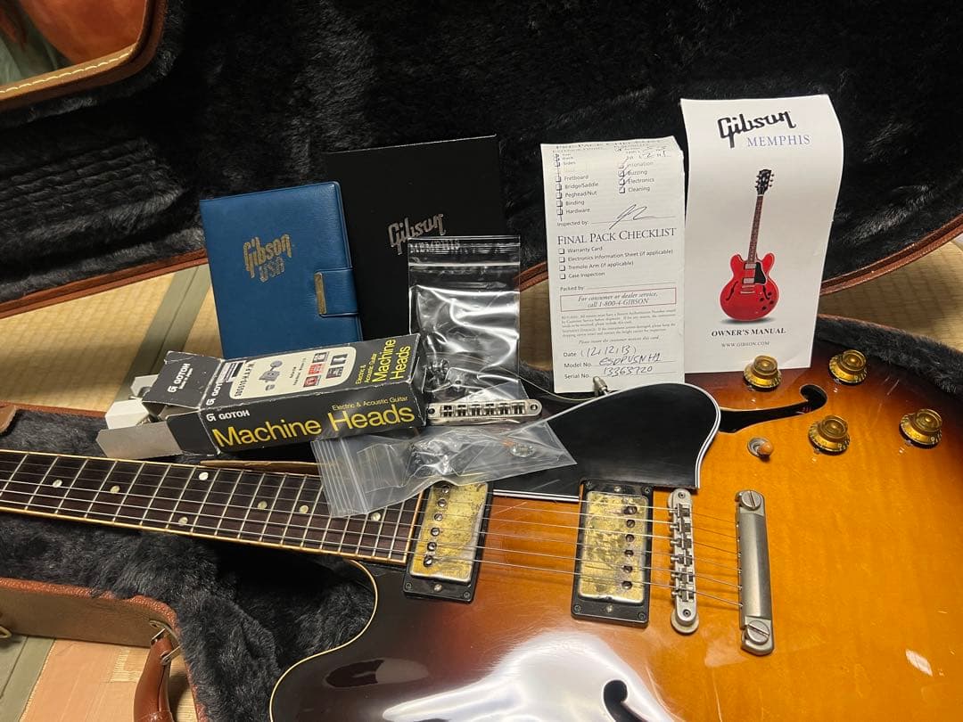 Gibson ES-335 vintagアップグレード