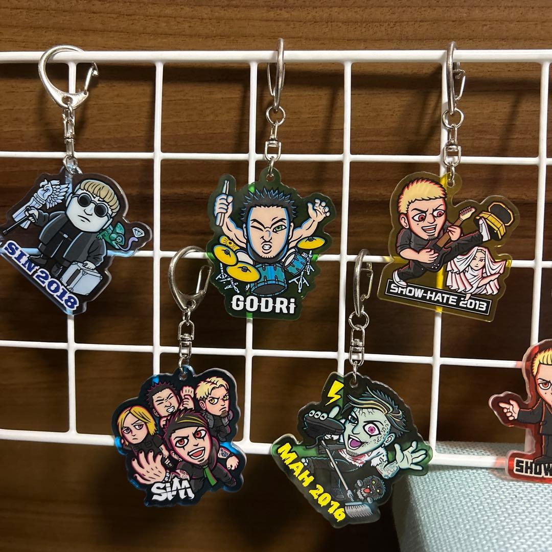 SiM GACHA 2025 VER. アクリルキーホルダー コンプリートセット
