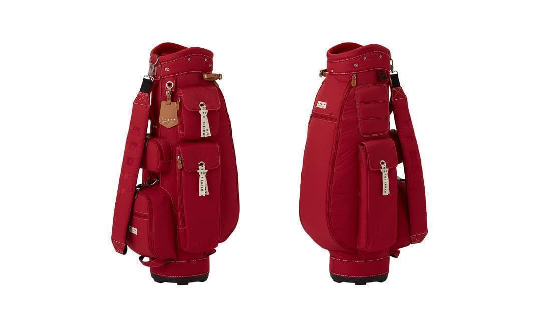 新品 ONOFF オノフ レディース キャディバッグ OB0722 レッド