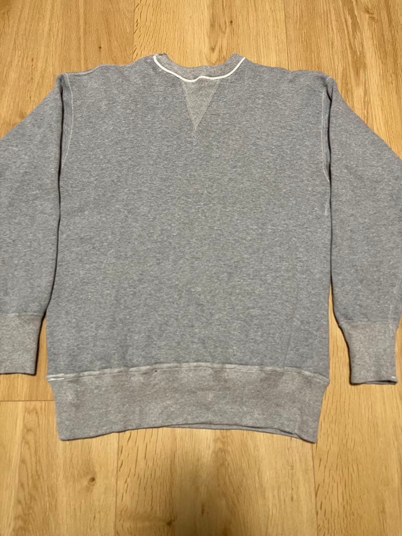 WAREHOUSE スウェット　杢グレー　401 40ウエアハウス