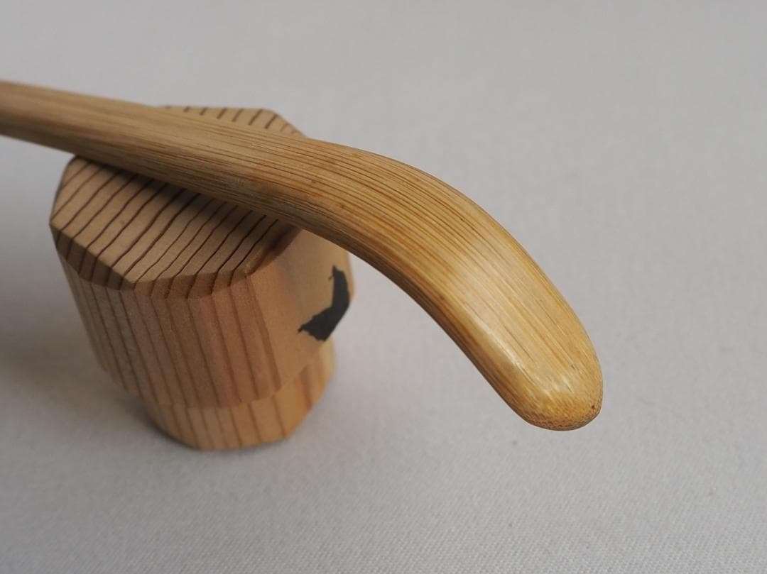 大徳寺511世管長 立花大亀造『竹茶杓』銘：松風（共箱・共筒）