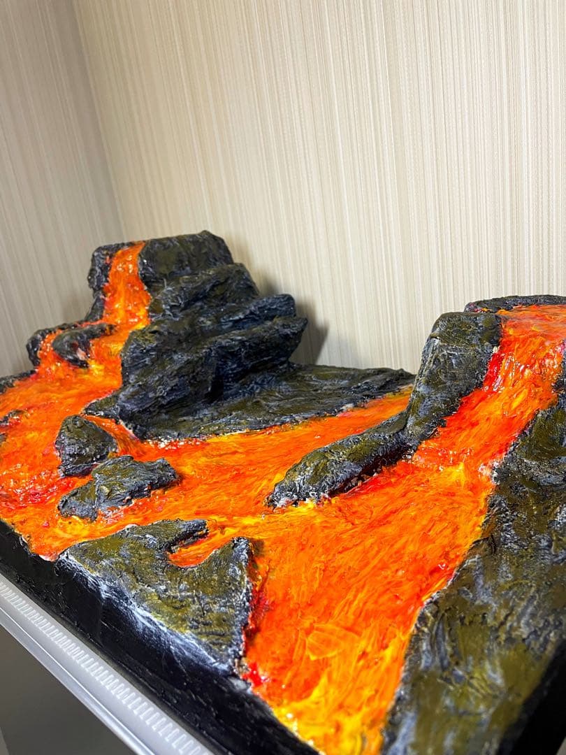 ジオラマベース 260201 火山　Diorama モンハン　ガンプラ　台座