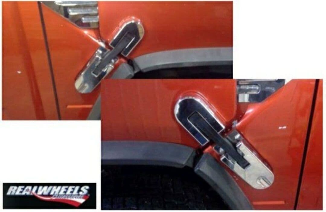 商談中【訳あり】ハマー　H2 ラッチハンドル　クリアルホイールズ製2点セット