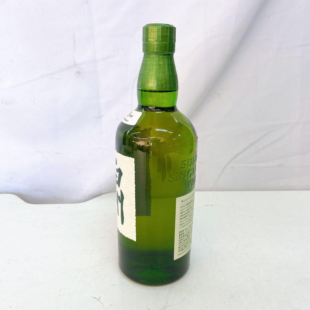 8ADM002 サントリー　シングルモルトウイスキー 白州 700ml 43%