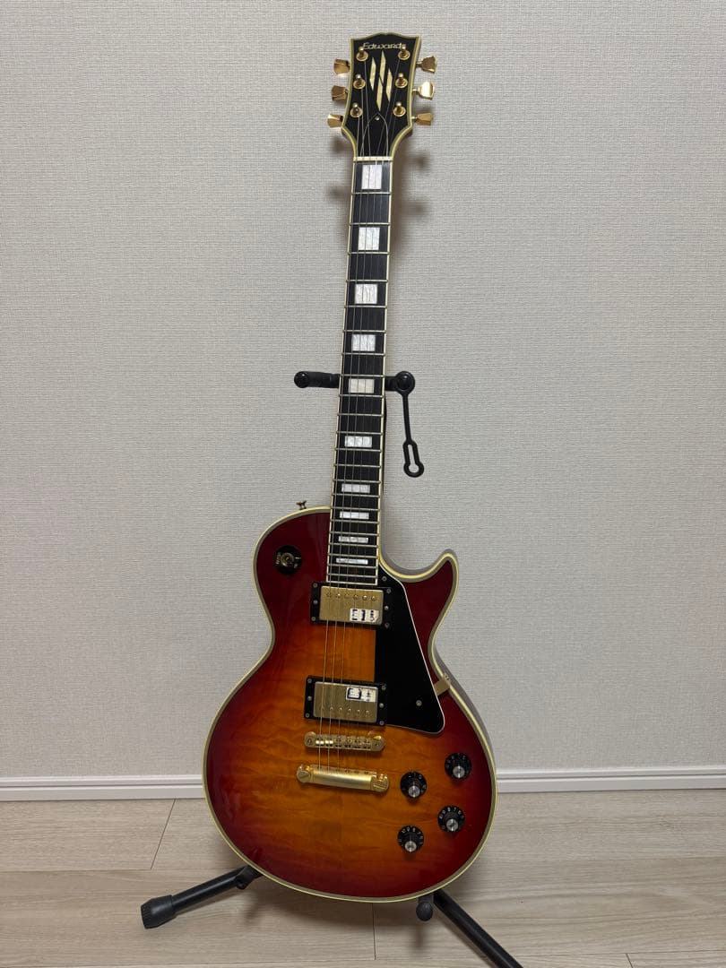Edwards レスポールタイプ ギター サンバースト