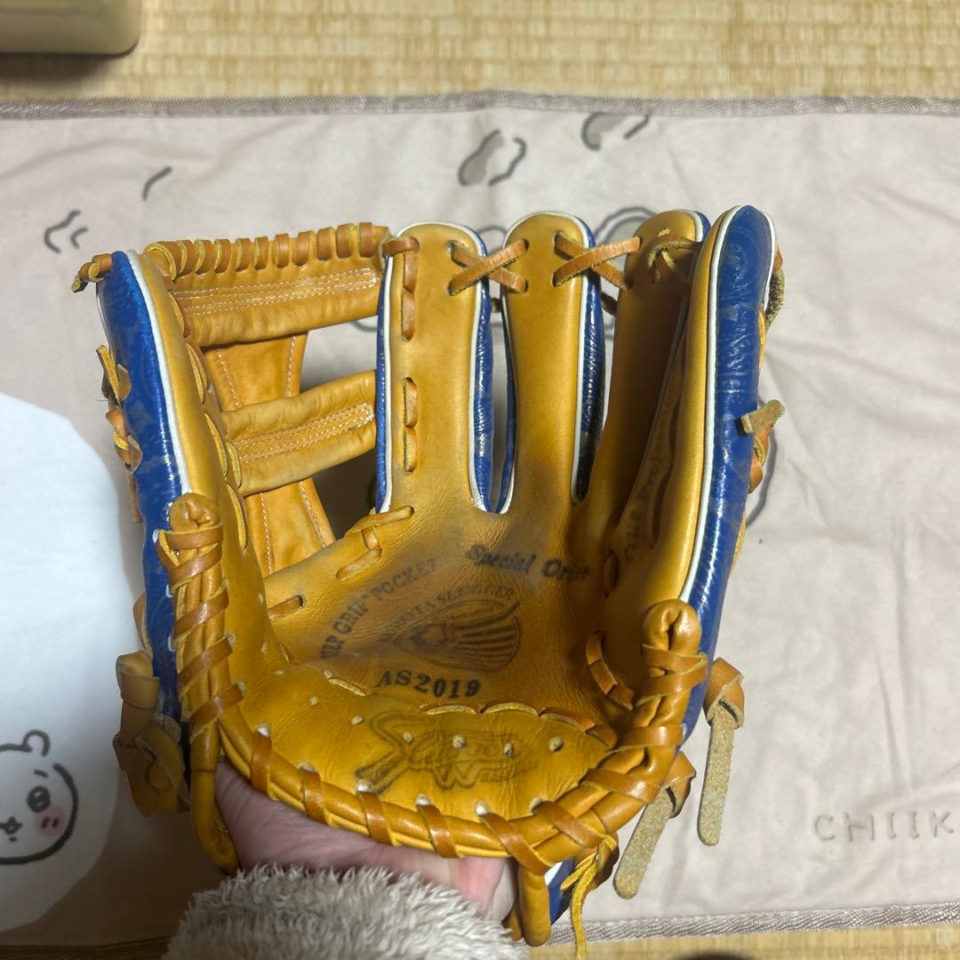 KUBOTA SLUGGER 軟式グローブ 収納袋付　内野手　オールスターモデル