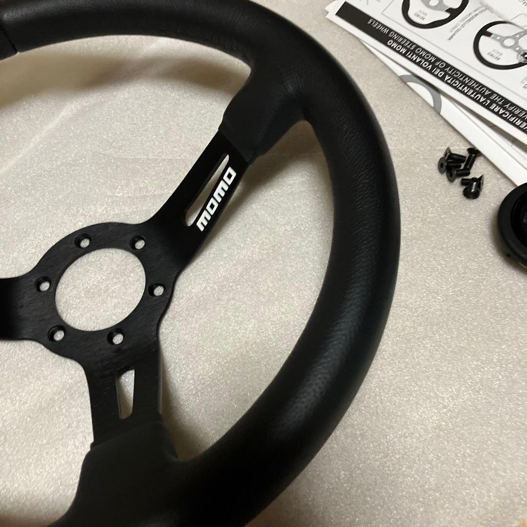 だ*ま様 momo ステアリング Full Speed 328D ブラック