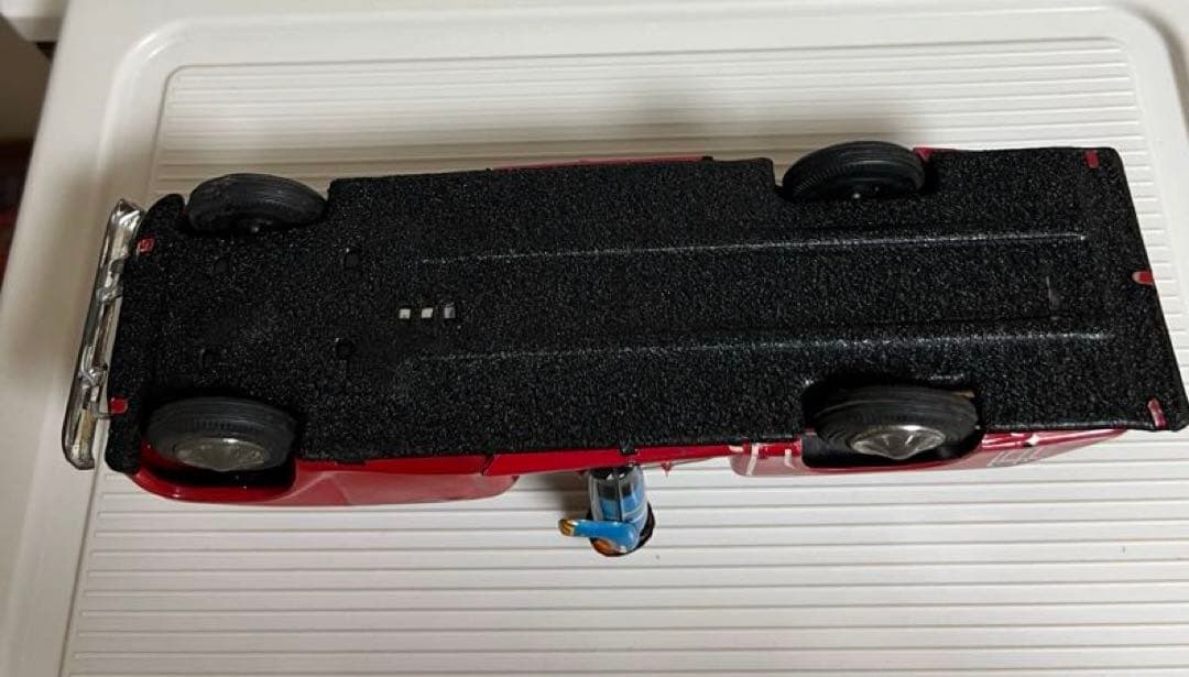 ブリキのおもちゃ（消防車　はしご車）