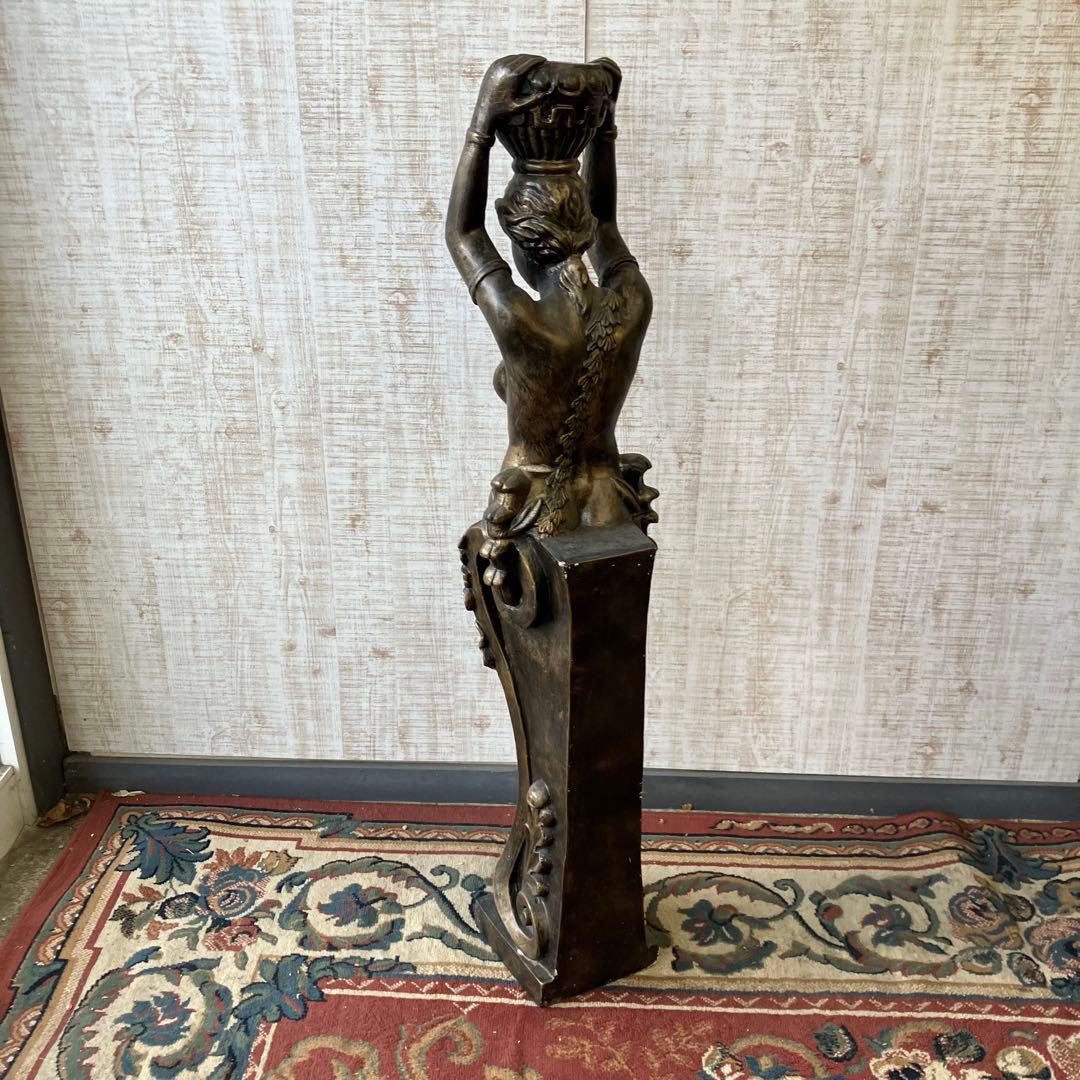 アンティーク 大型 ヴィーナス ブロンズ像 女神像 置物 オブジェ レトロ