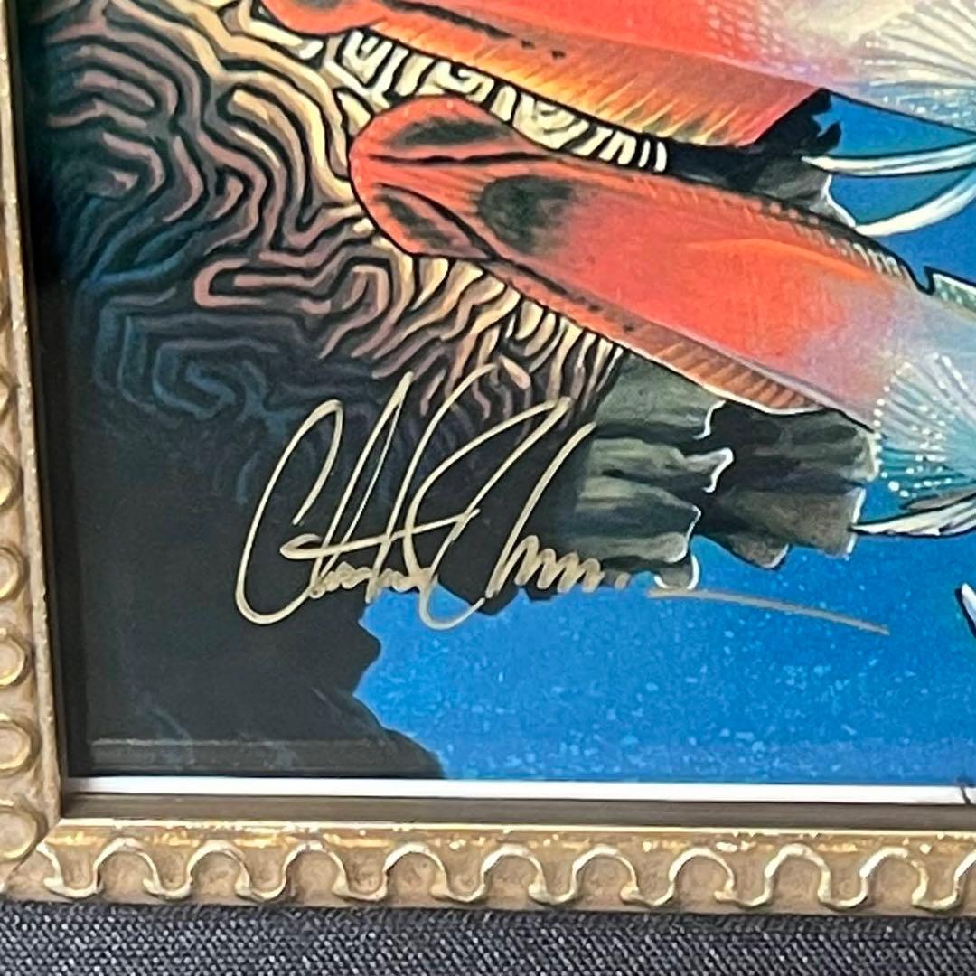 【あの頃欲しかった!世界限定225ラッセン】Lassenサイン入りキャンバス額装