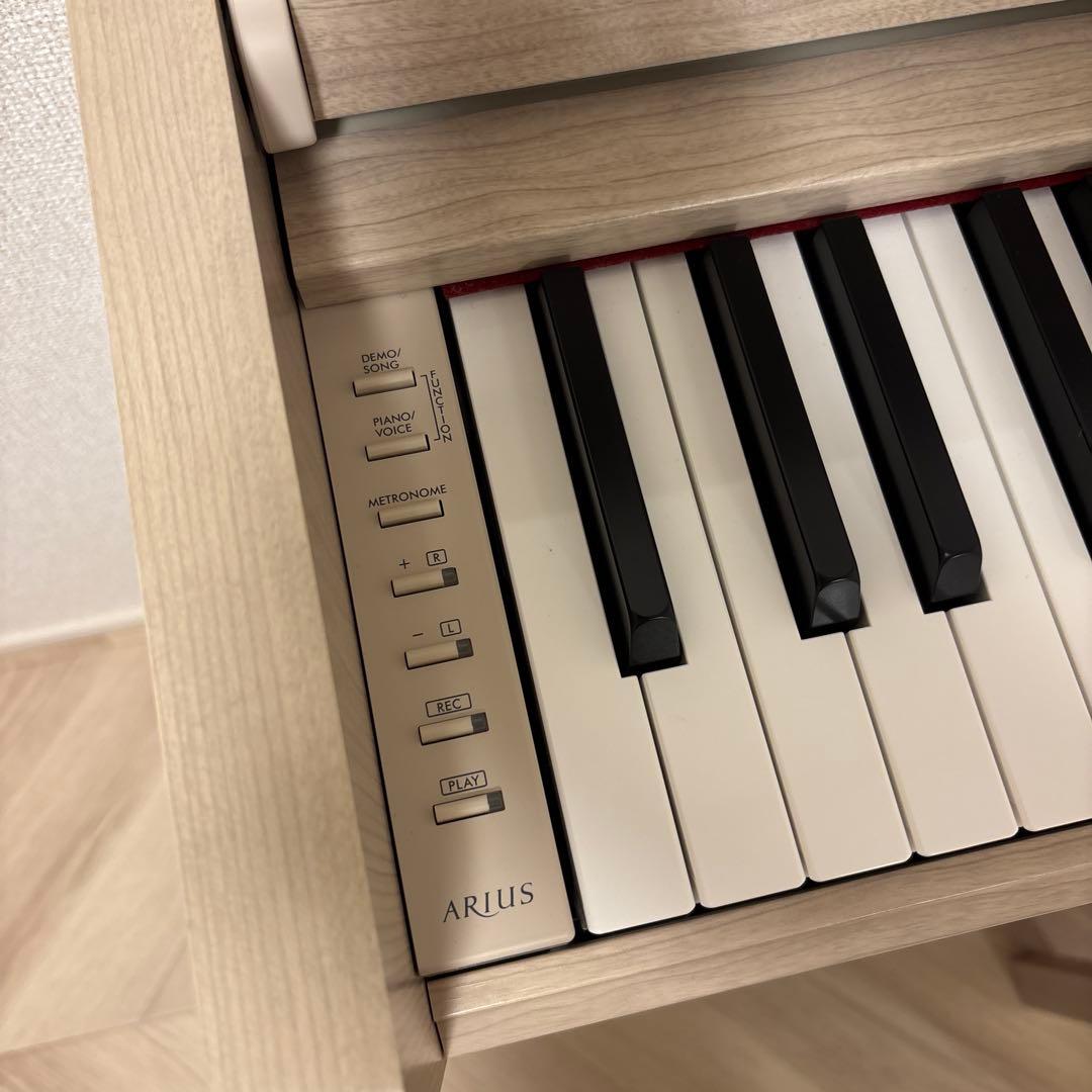 ヤマハ　YAMAHA　電子ピアノ ホワイトアッシュ