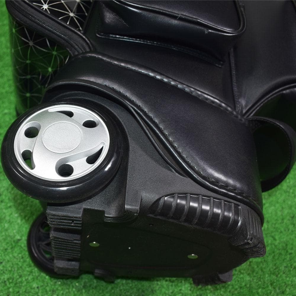 PGM GOLF/ゴルフ キャリー付 キャディバッグ【ブラック】展示品！