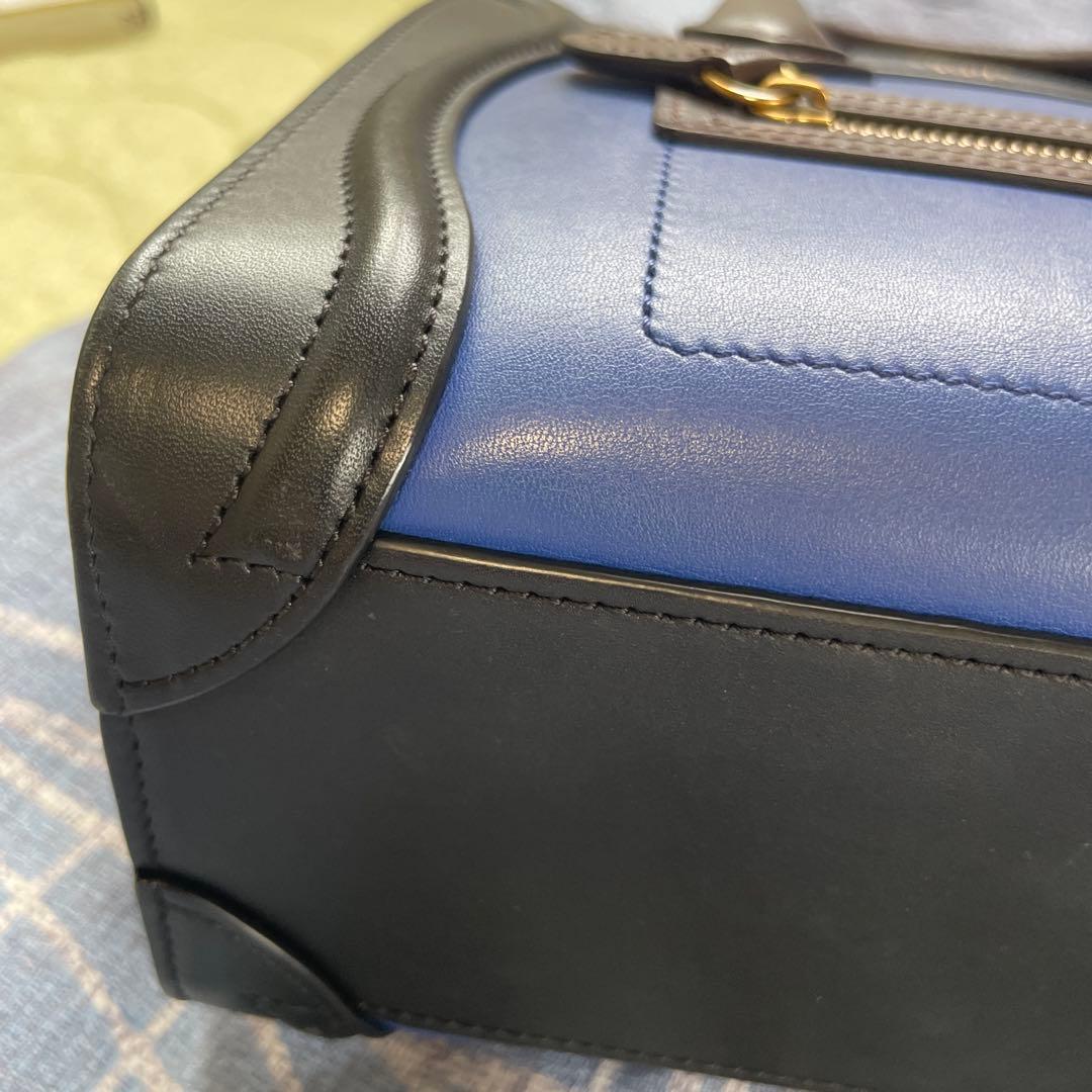 11/23値下げ　CELINE ラゲージ　ナノショッパー ハンドバッグ　セリーヌ