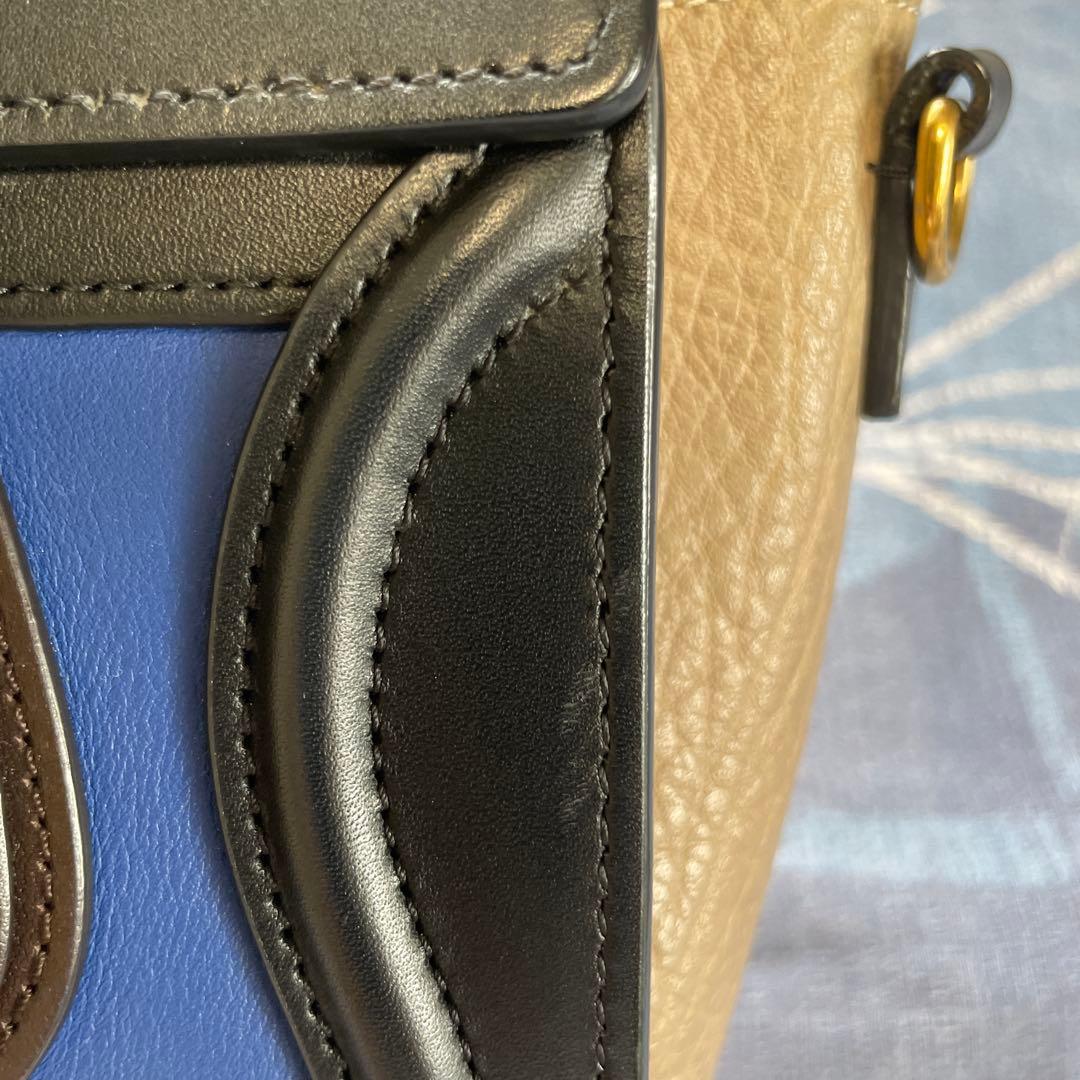 11/23値下げ　CELINE ラゲージ　ナノショッパー ハンドバッグ　セリーヌ