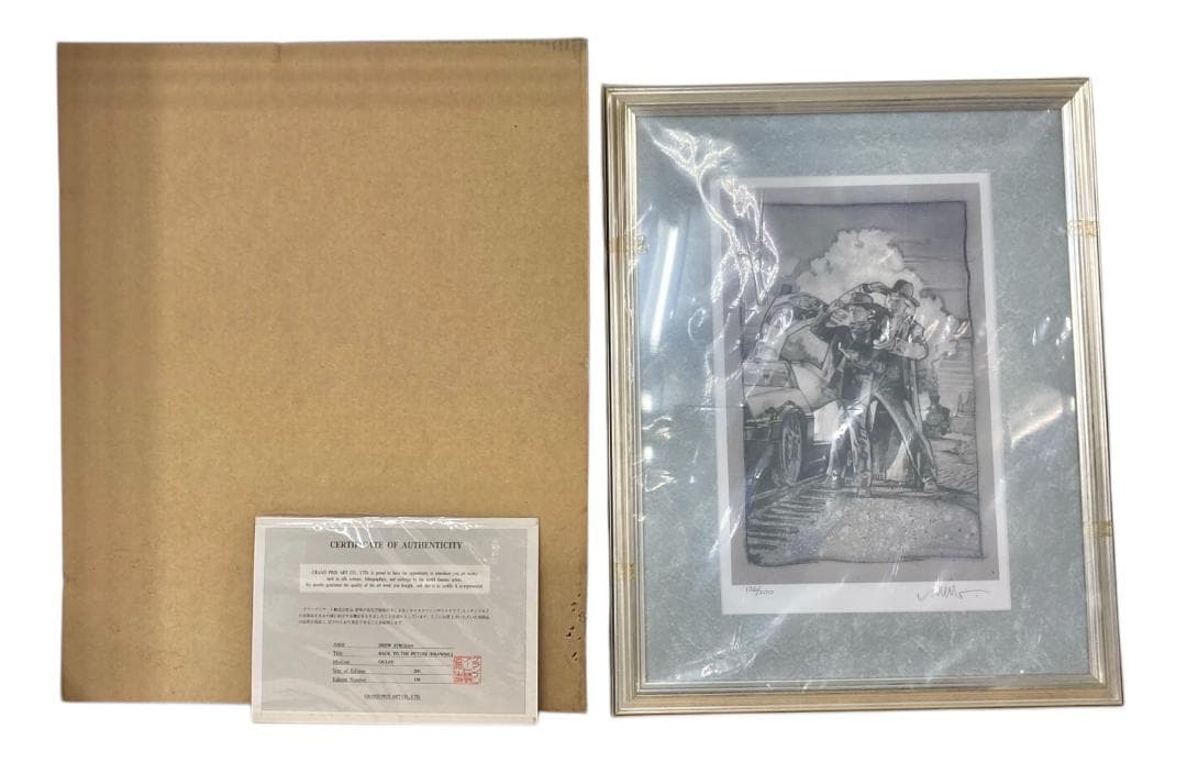 ★証明書・直筆サイン★ドゥルー ストゥルーザン バックトゥザフューチャーモノクロ