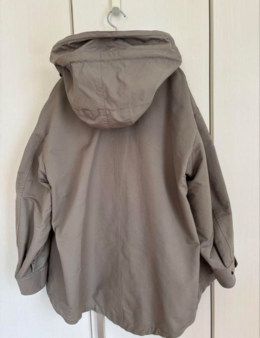 くまこ【別注】THE RERACSドロップショルダー モッズコート　34