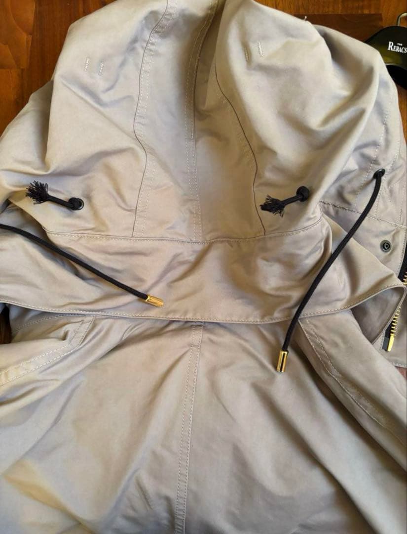 くまこ【別注】THE RERACSドロップショルダー モッズコート　34