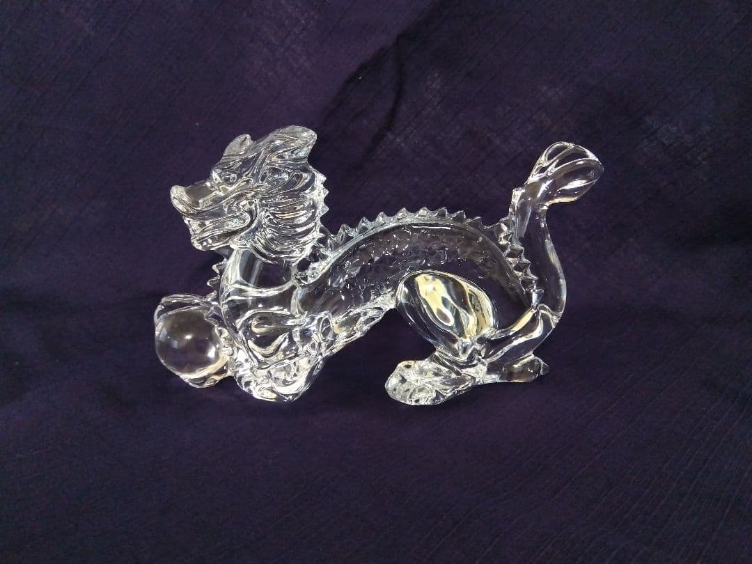 バカラ（BACCARAT）干支　ドラゴン　クリア