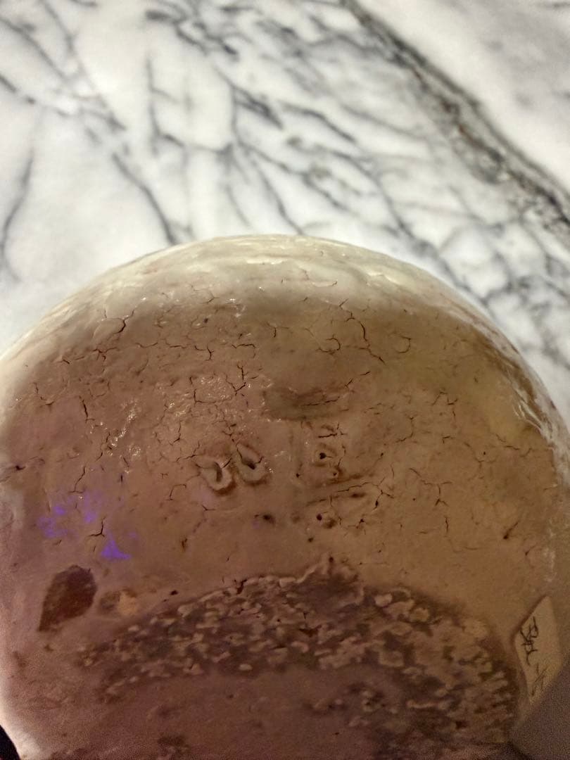 共箱付 滝嶌 作 二日焼 灰器 仕覆付 茶道具 灰皿