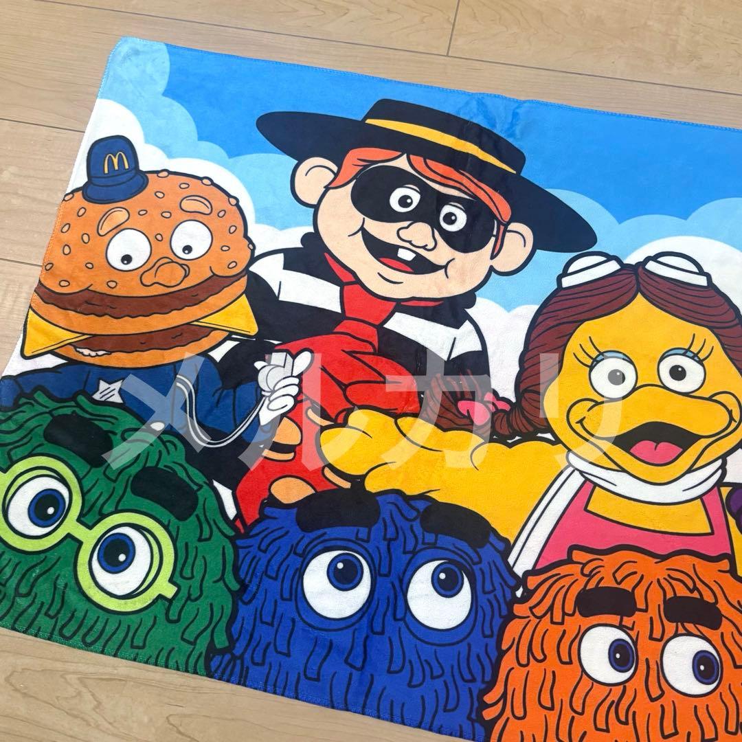 マクドナルド　バスタオル　キャラクター大集合　レア