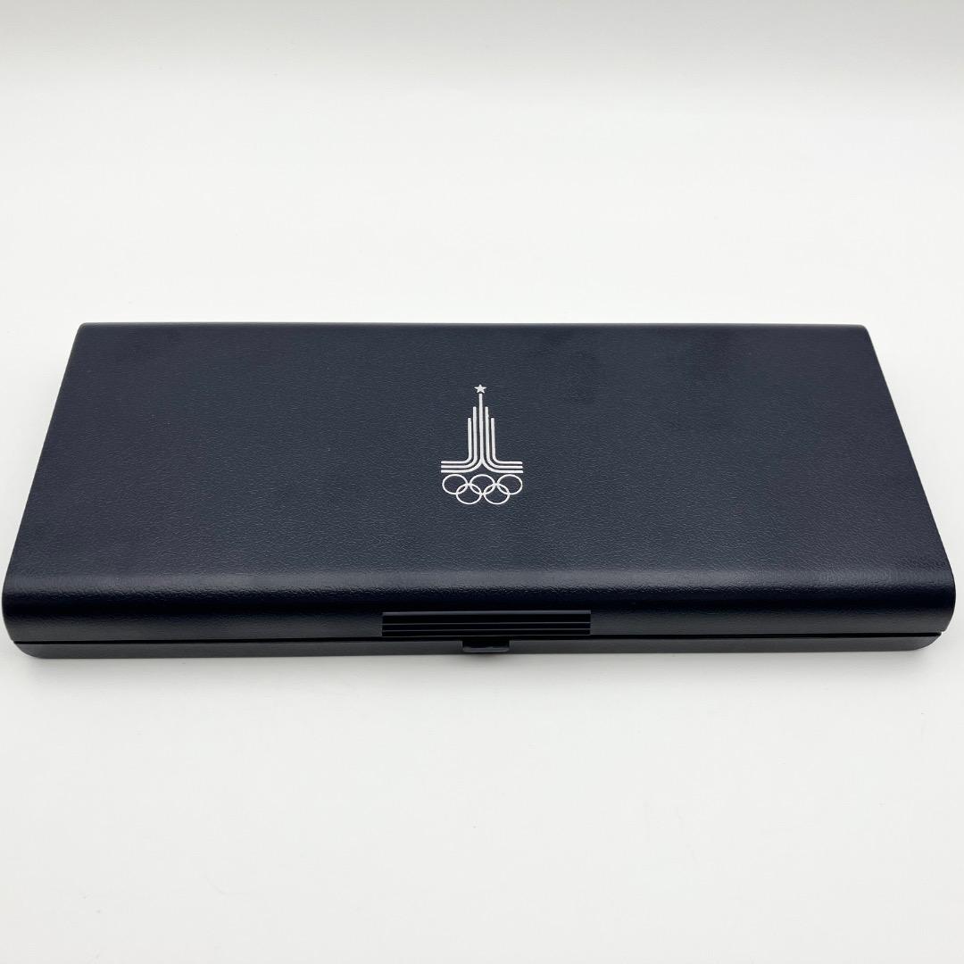 希少品 1980年モスクワオリンピック 記念 SV900 銀製 ケース付