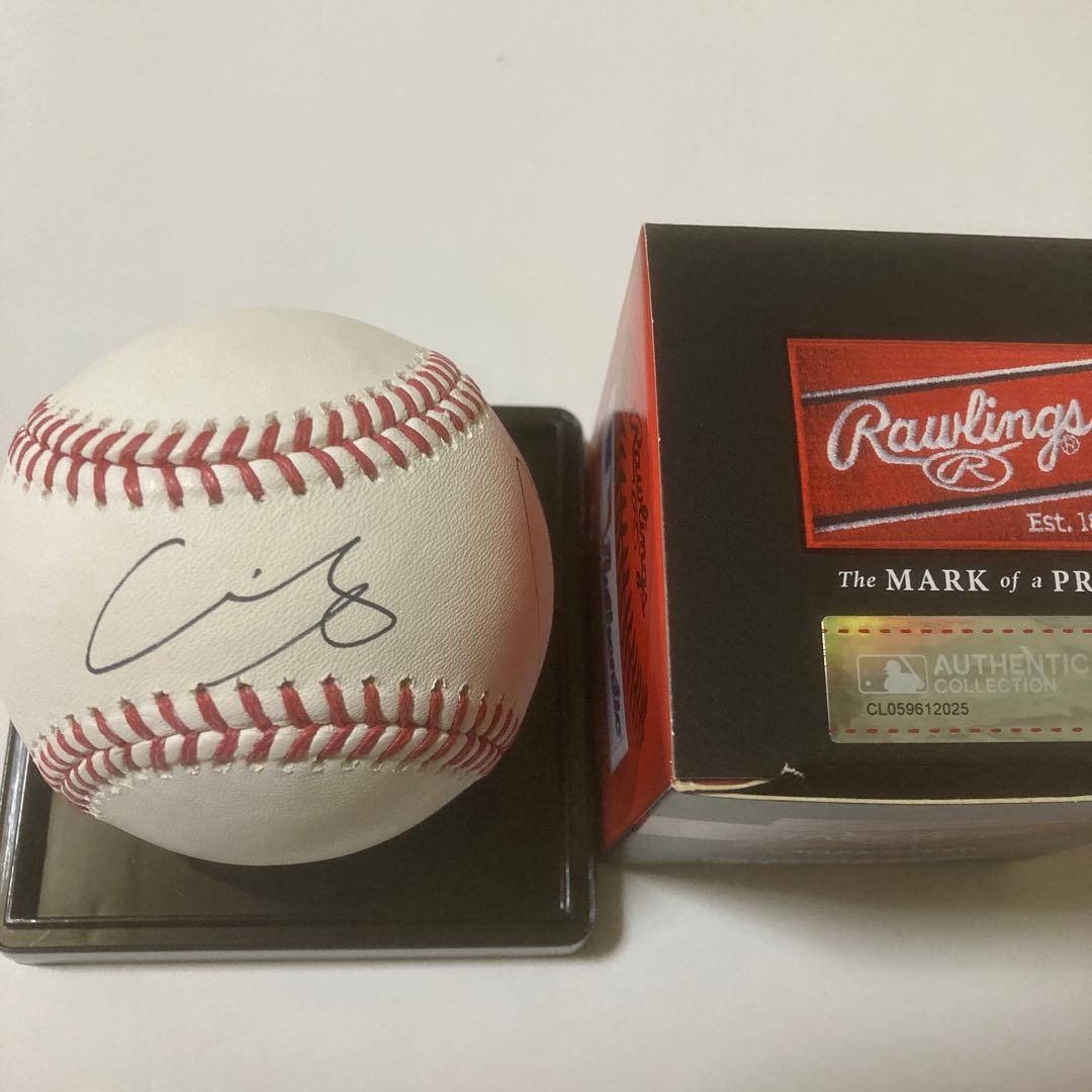 MLB公式球　大谷翔平　山本由伸　佐々木朗希　直筆サインボール　新品ケース付