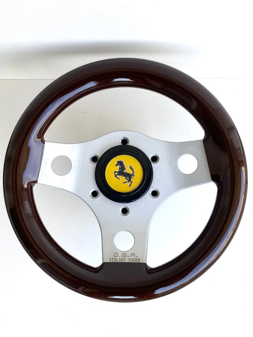 完全オリジナル‼️小径ウッドハンドル‼️23π‼︎街道レーサー‼️1点物‼️OBAベース‼️