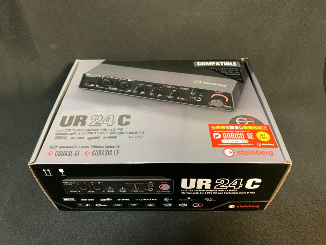 Steinberg UR24C USBオーディオインターフェイス