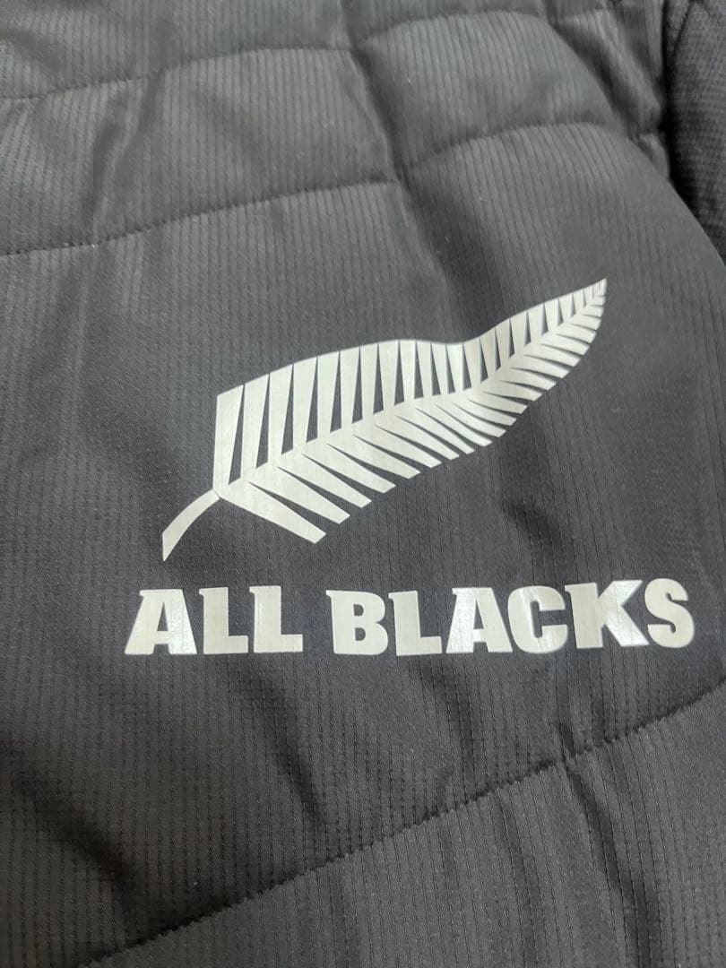 ALL BLACKS 黒 ジップアップジャケット　adidas
