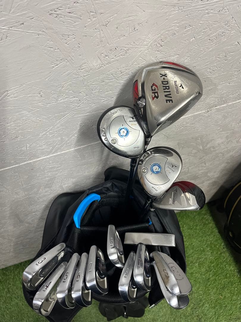 超豪華 ツアーステージ ミズノ メンズ S クラブセット ゴルフクラブ