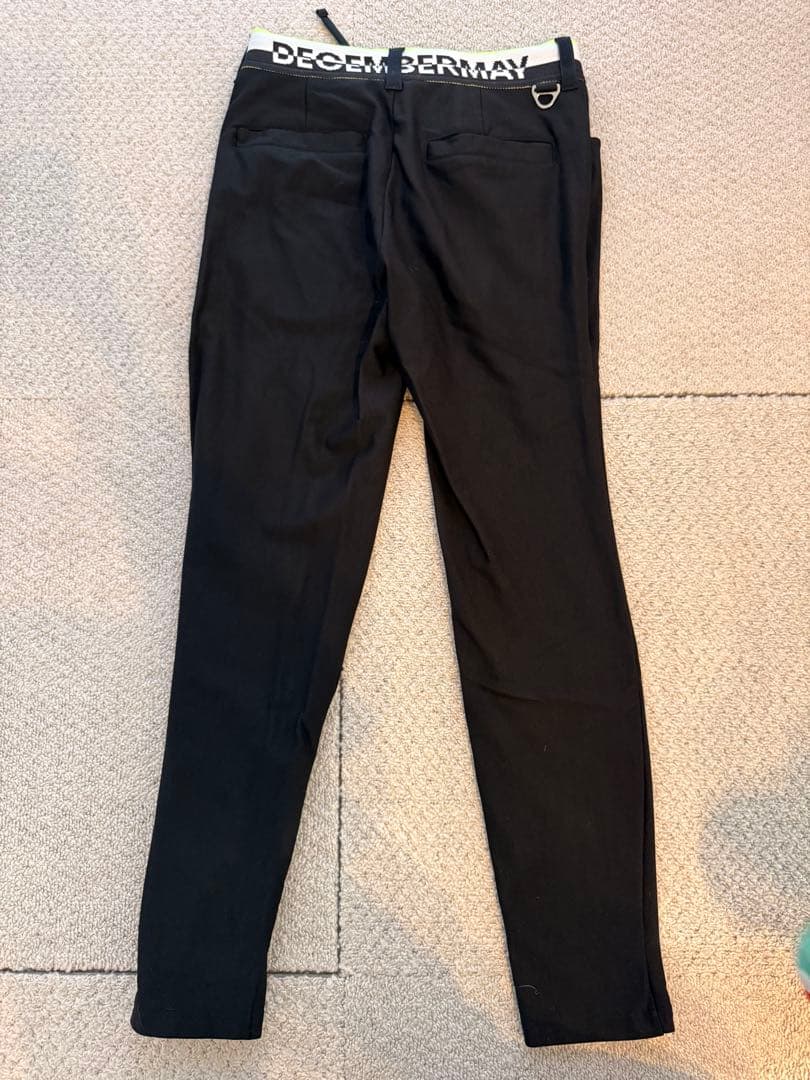 DECENBERMAY レディース ゴルフパンツ ブラック