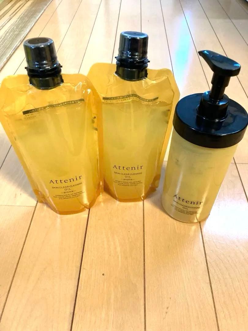 アテニア⭐︎スキンクリアクレンズオイル エコパックセット本体ポンプ付き