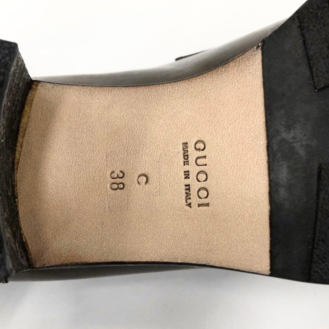 GUCCI　グッチ　シューズ　ローファー　サイズ38　箱　保存袋付き　24.5㎝