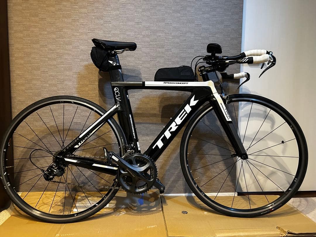 Trek スピードコンセプト　トライアスロンバイク カーボンホイール付