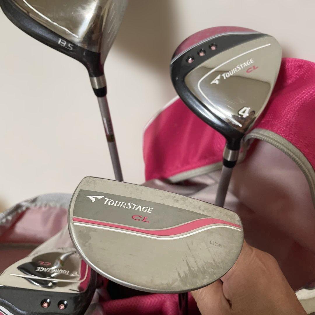 おすすめ最終価格美品✨TOURSTAGE ゴルフクラブセット 初心者やジュニア向