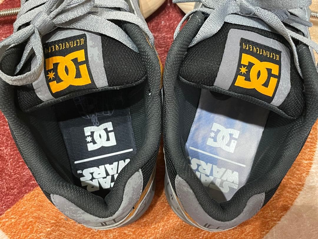 【美品】DC SHOES× STAR WARS コラボ マーブルグレー 27cm