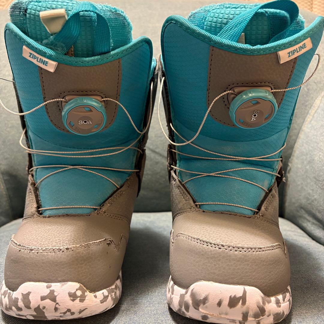 BURTON ZIPLINE BOA スノーボードブーツ（22cm）