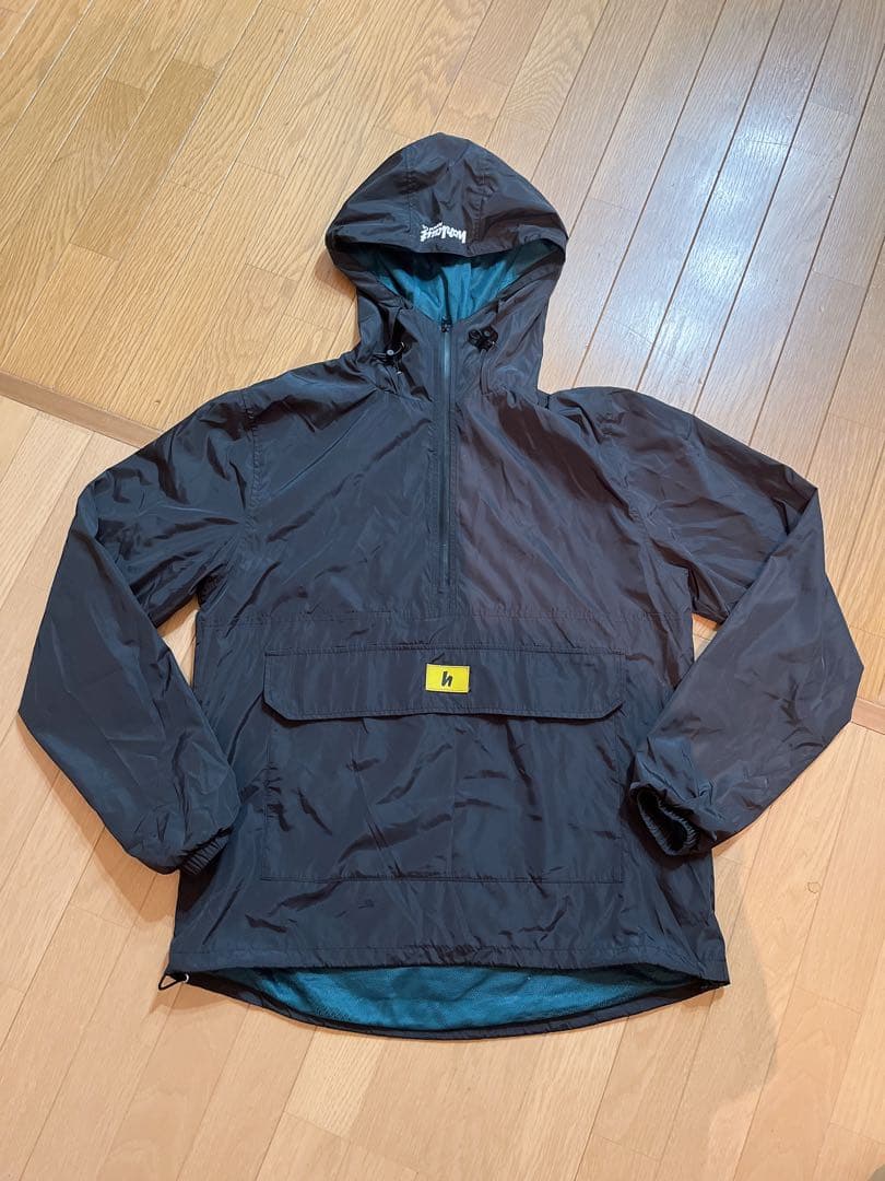 Harlaut apparel ハーロウ アパレル ナイロン アノラックLサイズ