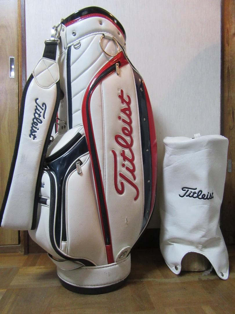 ★☆★タイトリスト★Titlest★ゴルフバック★白★☆★