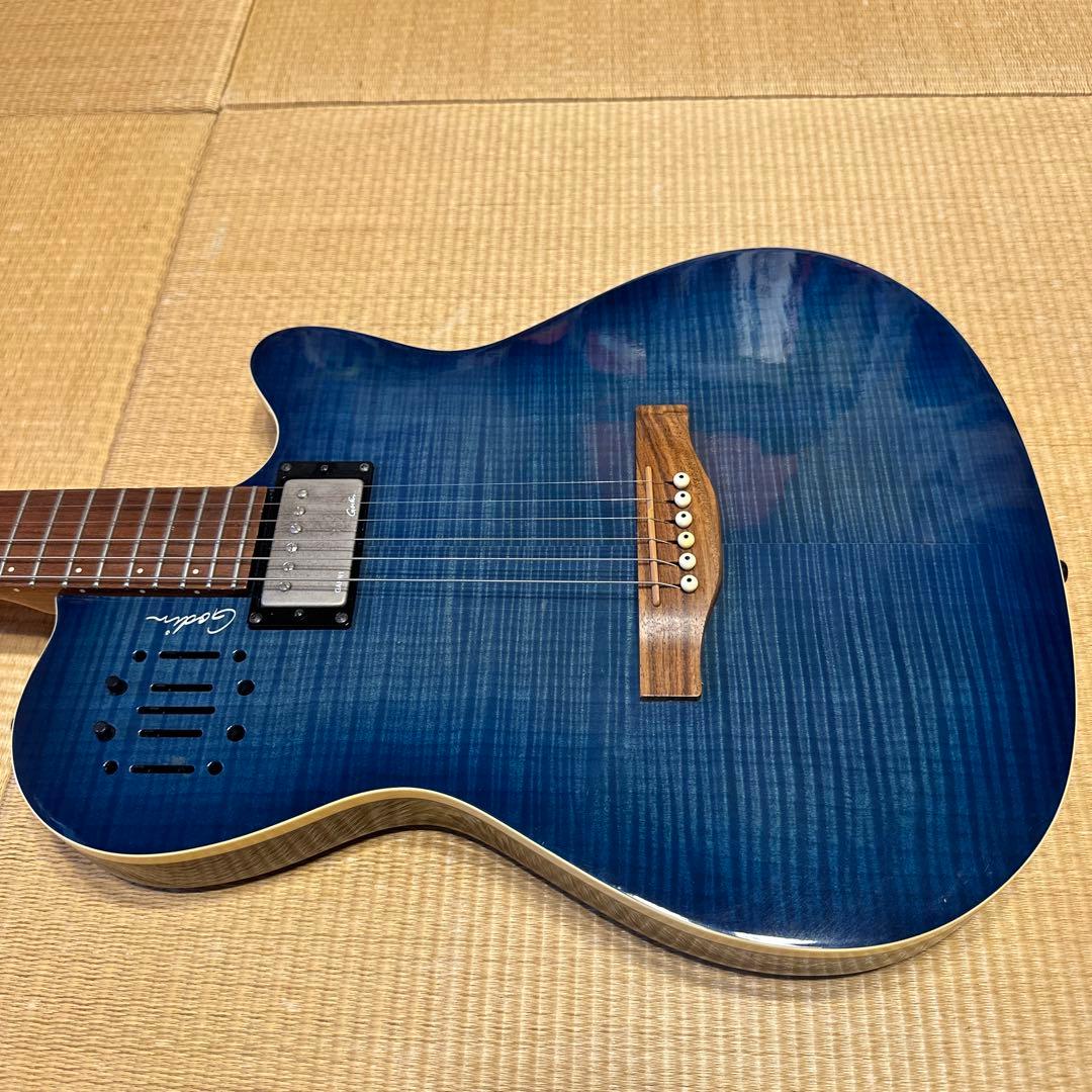 K*u様 Godin A6 Ultra Extreme blueburst レア