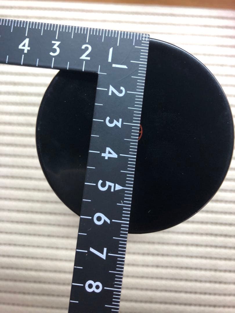 福島武山　赤絵鶴之図　洋盃　ワインカップ九谷焼　百貨店購入品