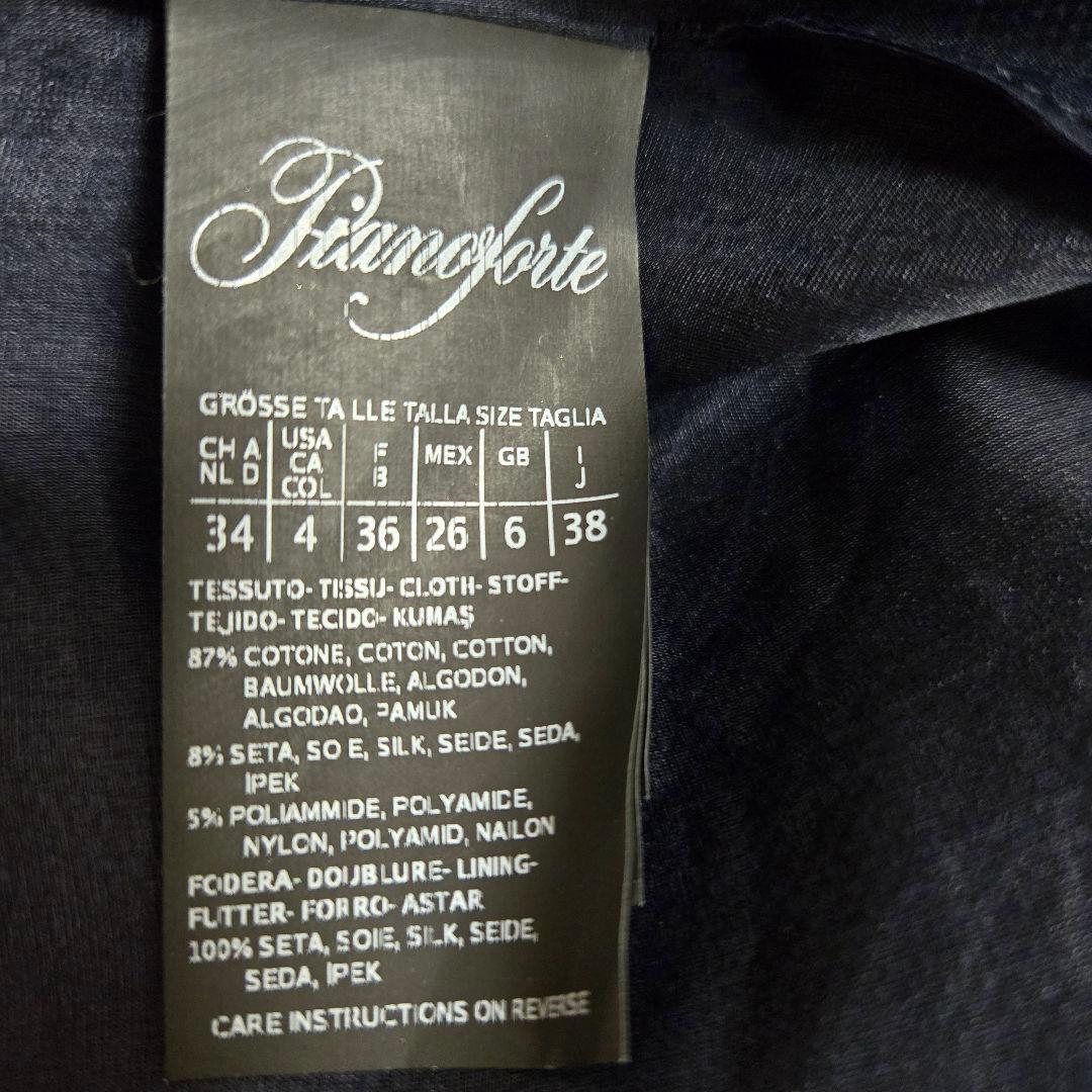 MAX MARA マックスマーラ ワンピース ドレス ジャガード 38 花柄 紺