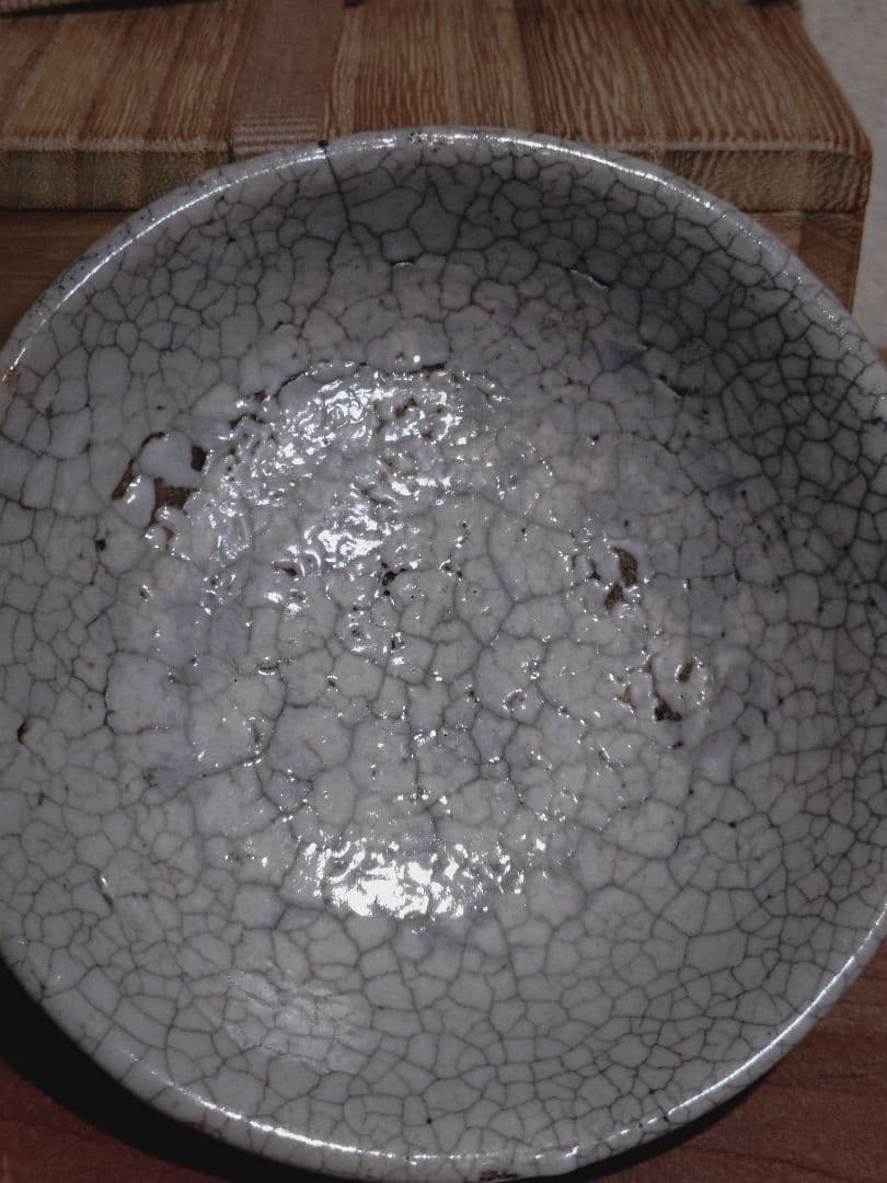 李朝 雨漏り 井戸手 盃