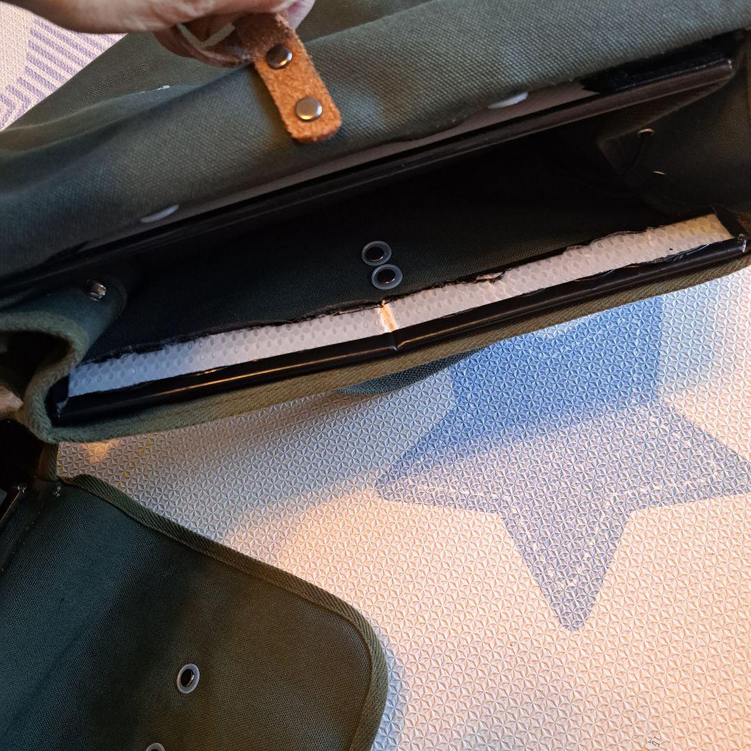 OSTRICH オーストリッチ　自転車　車体装着バッグ オリーブグリーン　ペア