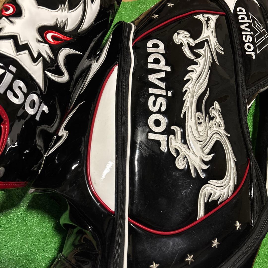 advisor ドラゴンデザイン ゴルフバッグ