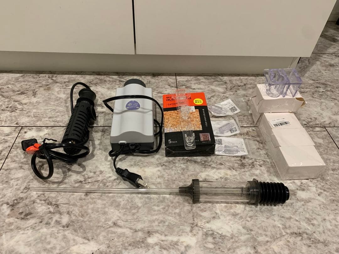 【引取限定愛知県刈谷市】アクアリウムフルセット　引退品　レイアウト水槽　熱帯魚