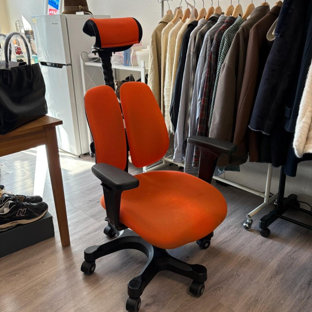 オフィスチェア DUOREST デュオレハイ デラックス DX オレンジ