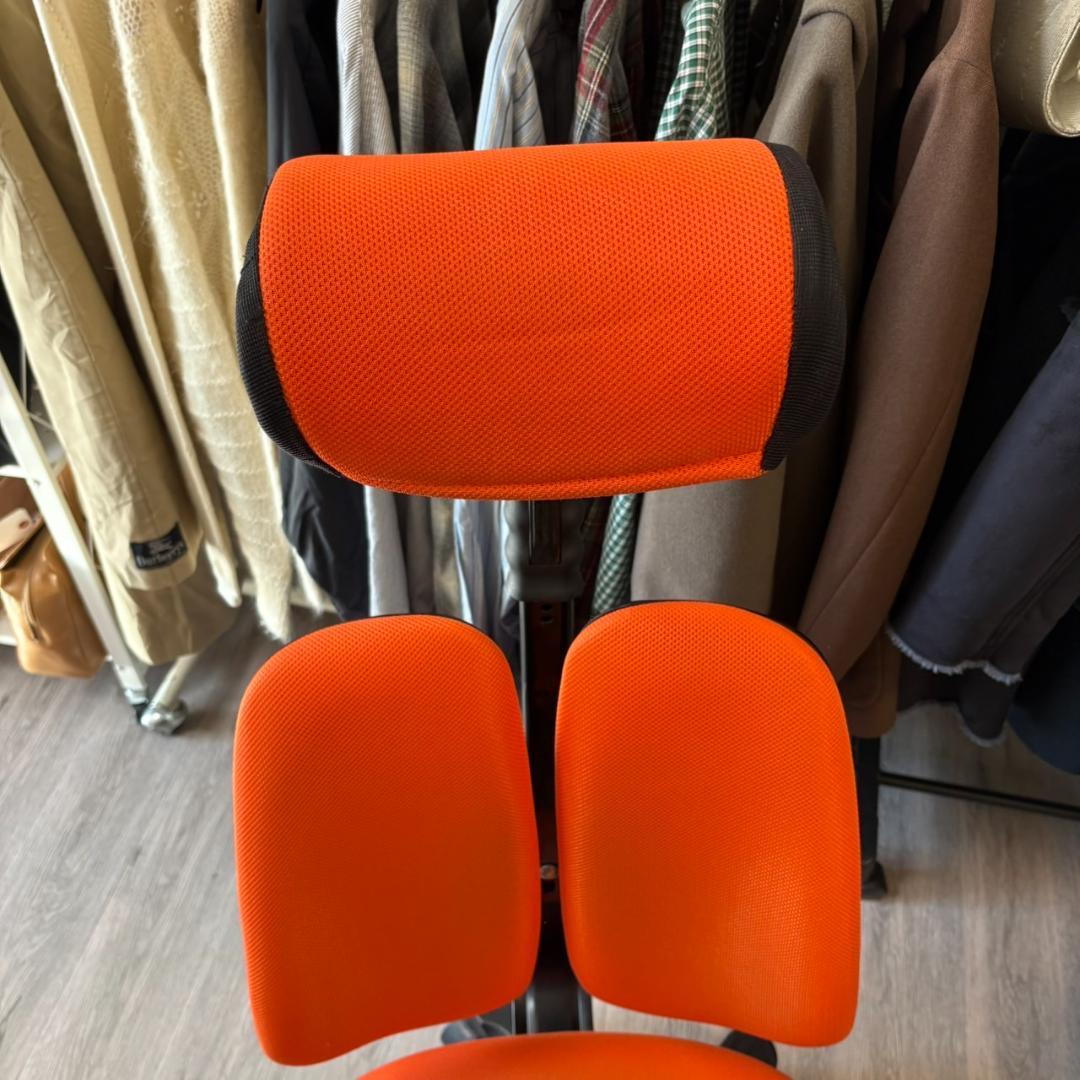 オフィスチェア DUOREST デュオレハイ デラックス DX オレンジ